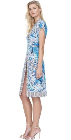 Gottex Felicity Kimono Cover-up With Sleeves -Southbeachswimsuits Shop 19FE711086 S