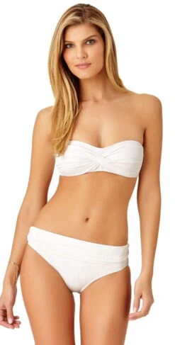 Anne Cole Live In Color Twist Bandeau Bikini Top
