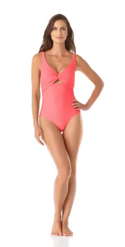 Anne Cole Dream Weaver Twist Front One Piece Swimsuit -Southbeachswimsuits Shop 20MO06014 MEL 1716 2