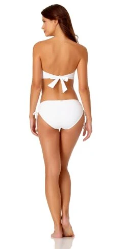 Anne Cole Live In Color Twist Bandeau Bikini Top -Southbeachswimsuits Shop 20MT10101 20MB30001 WHT 828