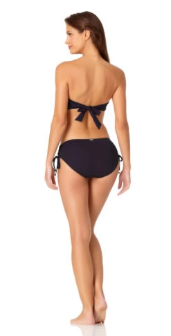 Anne Cole Live In Color Twist Bandeau Bikini Top -Southbeachswimsuits Shop 20MT10101 20MB3000 NAVY 635