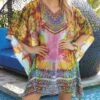 Sunflair Oriental Dream V Neck Poncho