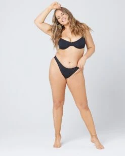 Tori Bikini Top -Southbeachswimsuits Shop 5957599 LSTRT21 LSCNB20 BLK FULL A