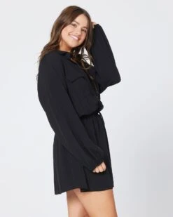 Amelia Dress -Southbeachswimsuits Shop 6117672 AMEDR22 BLK K 2