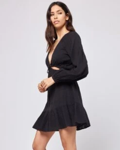 Feelin' Fine Dress -Southbeachswimsuits Shop 6437819 FEFDR22 BLK S 2