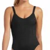Vitamin A EcoRib Leah Full Coverage One Piece Swimsuit In Black