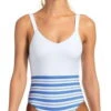 Vitamin A Leah One Piece Swimsuit In Regatta Stripe