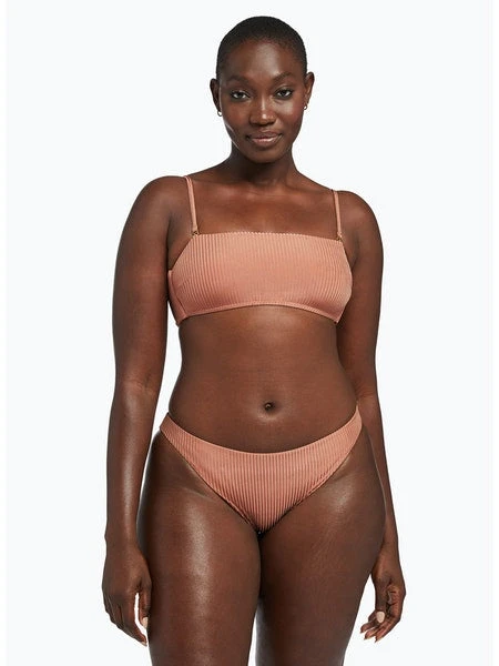 Vitamin A Mila Bandeau Bikini Top In Pink Sands 4 Vitamin A Mila Bandeau Bikini Top In Pink Sands - Image 4