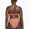 Vitamin A Sienna High Waist Bottom In Pink Sands Shimmer