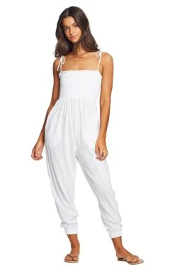 Vitamin A Moonlight Jumpsuit In White