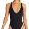 Vitamin A EcoLux Alana One Piece Swimsuit In Black