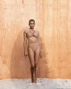 ALUNA NUDE ONE PIECE SWIMSUIT -Southbeachswimsuits Shop ANDREAIYAMAH RESORT 22 LOOKBOOKII 24