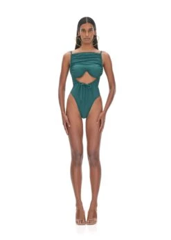 TIACA FOREST GREEN ONE PIECE SWIMSUIT -Southbeachswimsuits Shop AndreaIyamahSS22ECOMMERCE03451