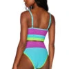 Beach Riot Emmy Bottom In Fluorescent Colorblock
