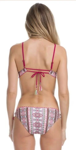Becca Granada Tunnel Tie Side Bikini Bottom 204487-MUL