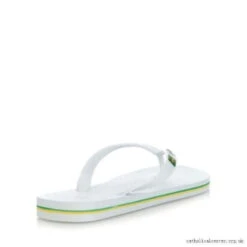 IPanema Men's Flag II Flip Flop In White 20797-WHT