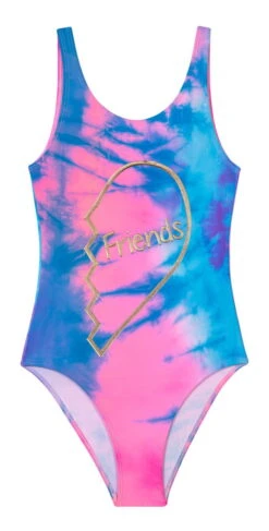 PilyQ Girls Golden Best Friends One Piece Friends Side GFR 603P