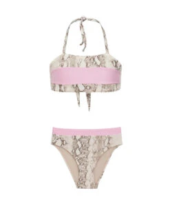 Pq Swim KAA High Waist Kids Bikini