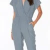 L Space Raquel Romper In Slated Glass RAQJU18-SLG