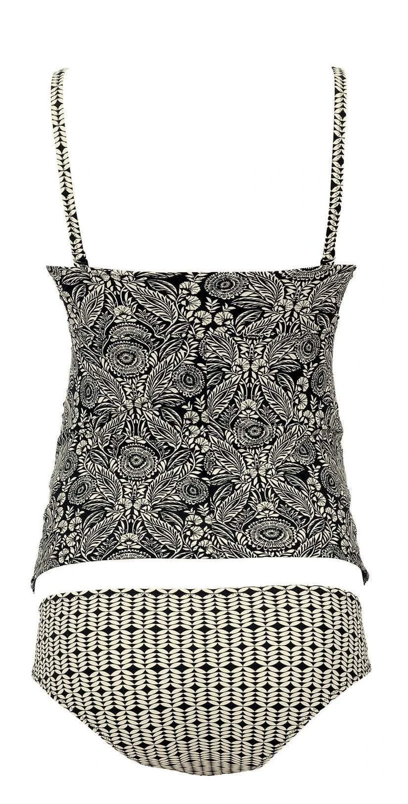 Anita Lelepa Black Velvet Maternity Tankini Set 9677-425 3 Anita Lelepa Black Velvet Maternity Tankini Set 9677-425 - Image 3