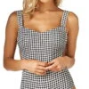 Montce Bea One Piece Swimsuit In Gingham