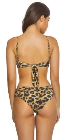 PilyQ Jungle Basic Ruched Full Bottom JUN-211F