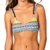 Raisins Barbados Bound Angel Wings Bikini Top W710314-YLW