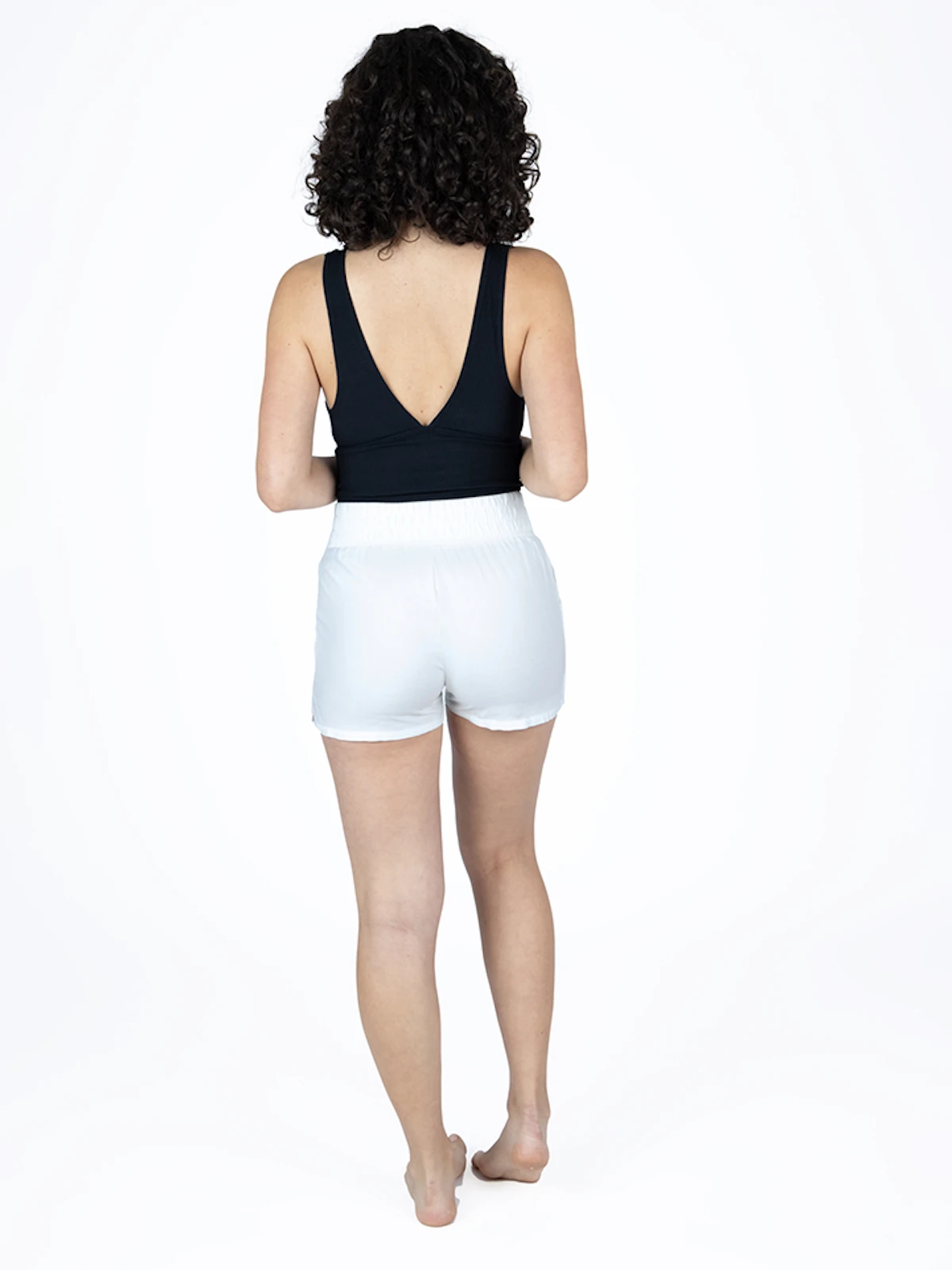 SALVADOR HIGH WAIST SHORTS 2 SALVADOR HIGH WAIST SHORTS - Image 2