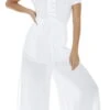 L Space Sao Paulo Romper In White SAPJU18-WHT