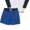 Shade Critters Boys Shark Rash-Guard Set