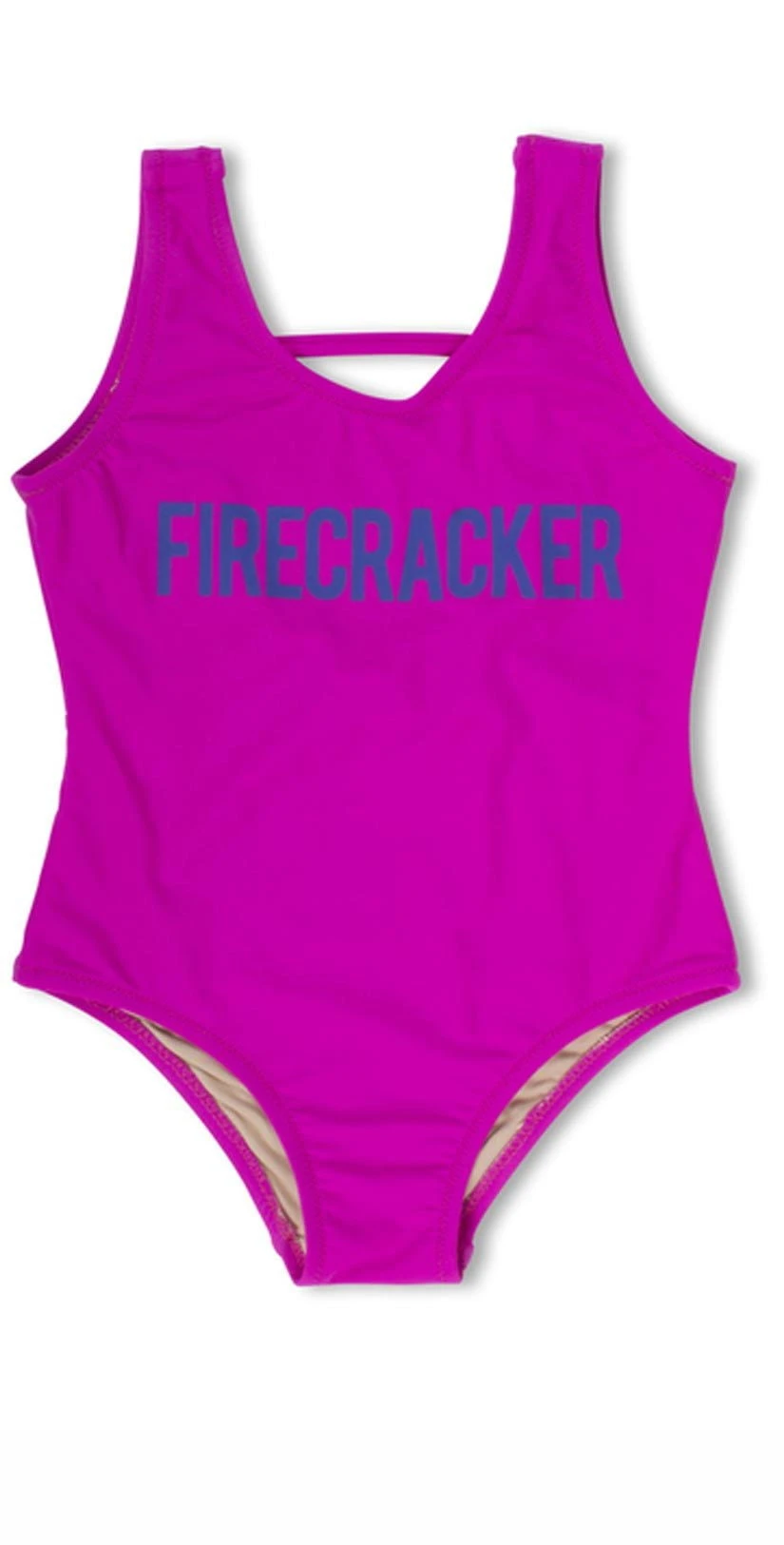 Shade Critters Girls Firecracker One Piece Swimsuit In Pink 1 Shade Critters Girls Firecracker One Piece Swimsuit In Pink