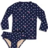 Shade Critters Girls Cherry Dot Rashguard Set