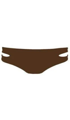L Space Estella Full Cut Bottom In Chocolate SS32F14-CHO -Southbeachswimsuits Shop SS32F14 SAH