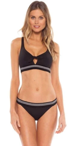 Becca Synergy Bralette Bikini Top In Black