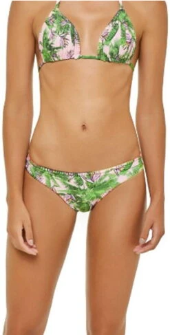 Southbeachswimsuits Shop 27 PilyQ Bermuda Stitched Triangle Halter Bikini Top