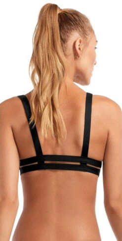 Vitamin A EcoLux Neutra Bralette Top In Black -Southbeachswimsuits Shop back40T ECB 42B ECB BACK 0632 T3