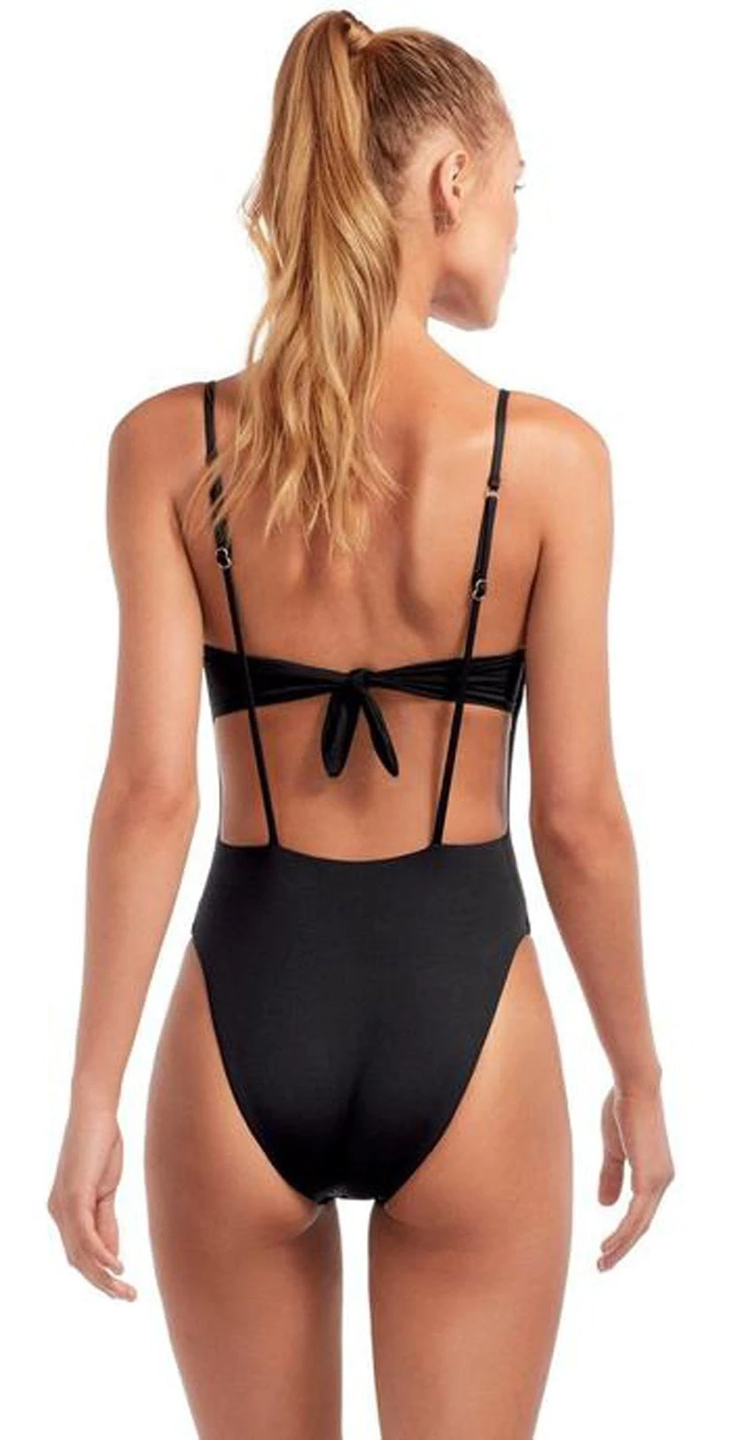 Vitamin A EcoLux Edie One Piece Swimsuit In Black 2 Vitamin A EcoLux Edie One Piece Swimsuit In Black - Image 2