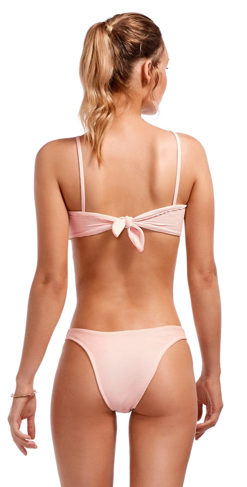 Vitamin A BioRib Perla Rose High Leg Bikini Bottom 1 Vitamin A BioRib Perla Rose High Leg Bikini Bottom