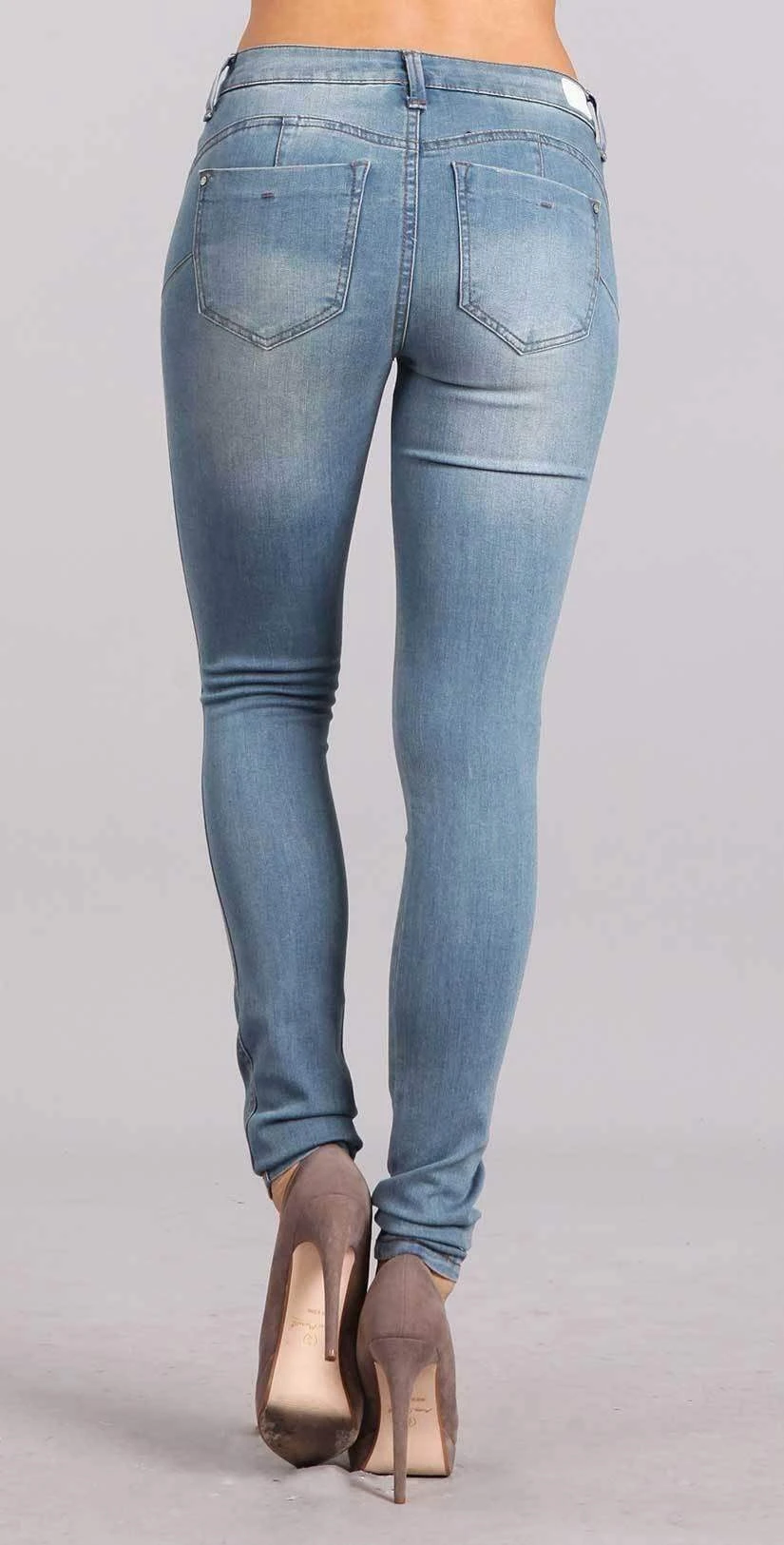 Celebrity Pink Skinny Mid Rise Ankle Pant In Olympian CJ21438SS 3 Celebrity Pink Skinny Mid Rise Ankle Pant In Olympian CJ21438SS - Image 3