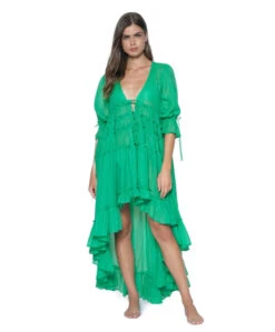 PQ Swim Emerald Bay Kinsley Ruffle Tunic -Southbeachswimsuits Shop embT1