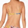 L*Space Lily Pacific Bloom Bikini Bottom In Sunshine Gold