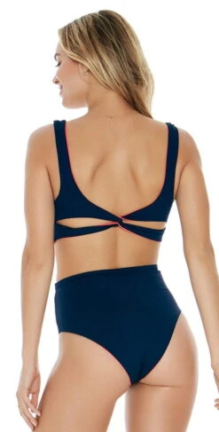 L Space Rita One Piece In Midnight Pink MTRTM18-MDP -Southbeachswimsuits Shop l space MTRTM18 MDP 4
