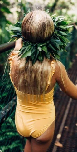 L Space Little L* Katie One Piece In Sunshine Gold BLKAM18-SUG -Southbeachswimsuits Shop lspace 2018 BLKAM18 SUG 1