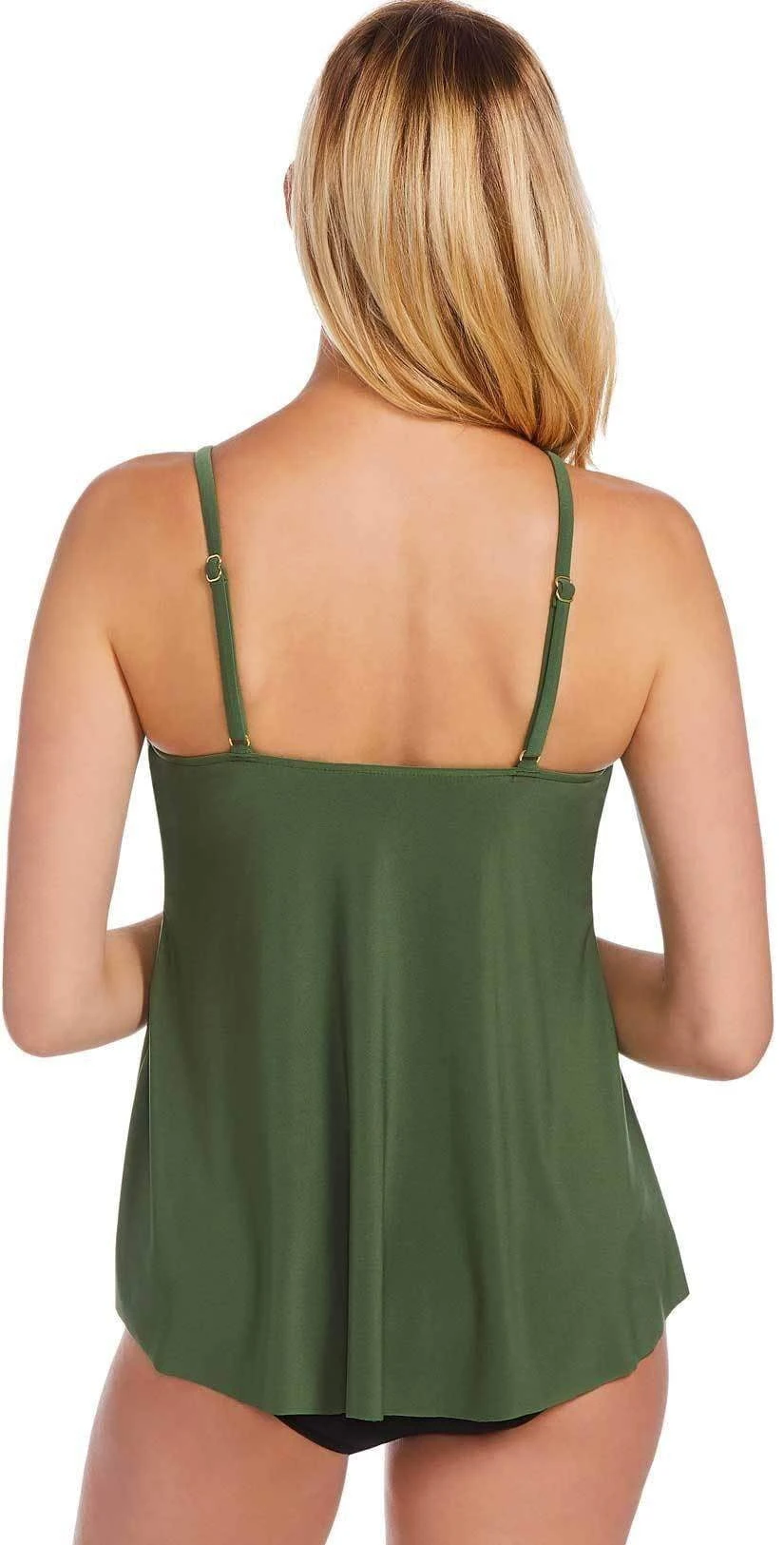 Magicsuit A Lister Marni Tankini Top In Olive Green 6003007-OLVGR 2 Magicsuit A Lister Marni Tankini Top In Olive Green 6003007-OLVGR - Image 2