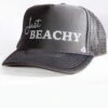 Mother Trucker Just Beachy Hat In Charcoal