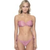 PQ Swim Namaste Ruched V Bandeau