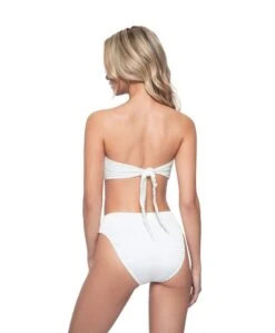 PQ Swim Hillary High Waist Bottoms In Pure