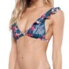 Tori Praver Adriana Tri Top In Indo Blue 1R18STADDF-IBL