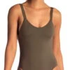 Vitamin A Leah One Piece Bodysuit In Wildwood 76M WIL