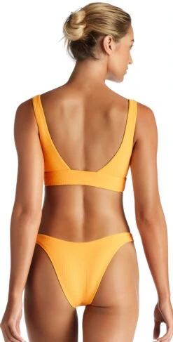 Vitamin A Sienna EcoRib Bikini Tank Top In Sunflower 809T SRB 6 Vitamin A Sienna EcoRib Bikini Tank Top In Sunflower 809T SRB -Southbeachswimsuits Shop vitamin a809T 812B SRB BACK 018 top detail1